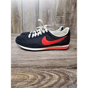 Boys Nike Elite Gs Sneakers, Black Red 418720-049, Size 6.5Y